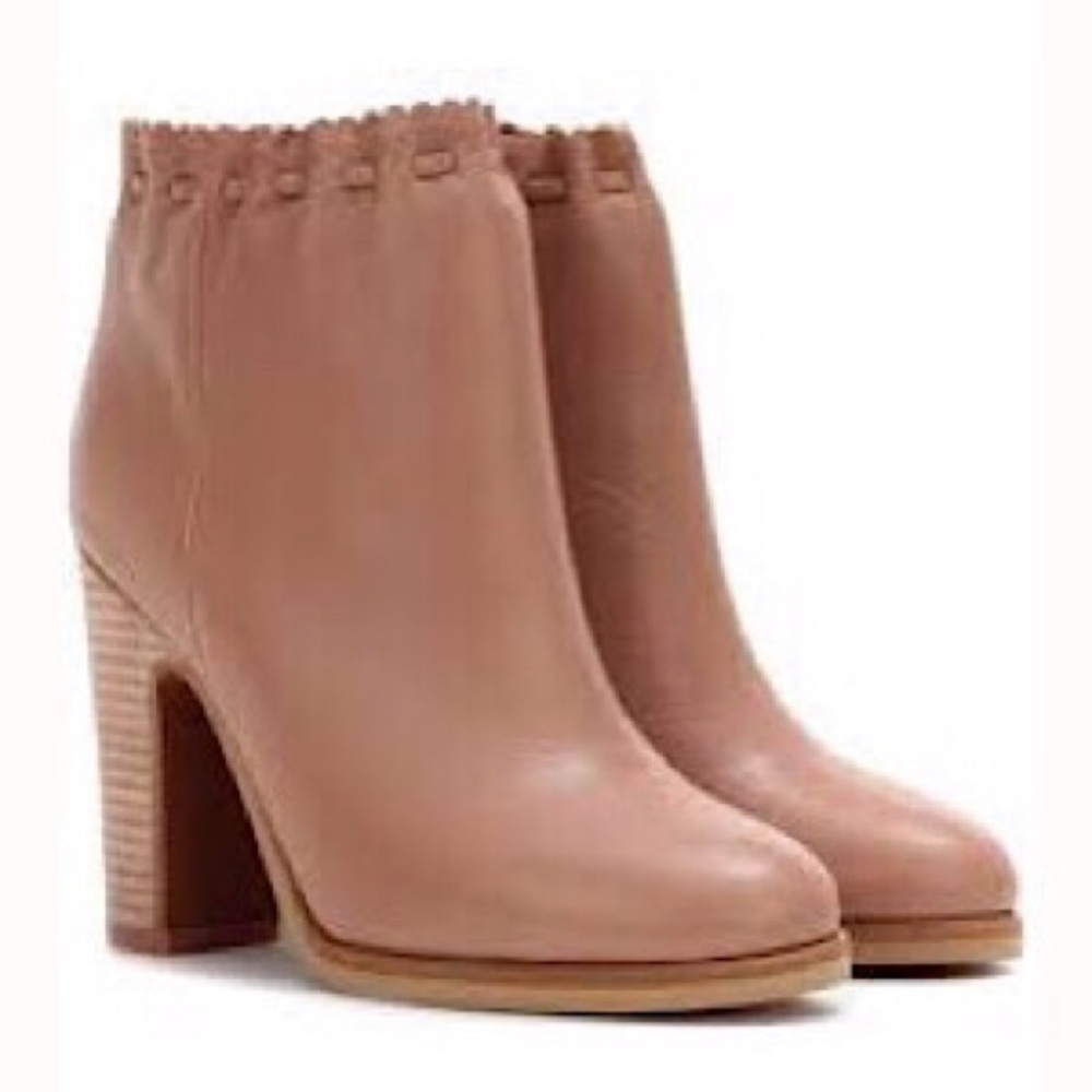 “NEW” See By Chloe Scalloped Jane Bootie